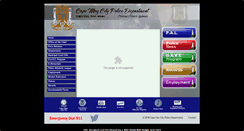 Desktop Screenshot of capemaycitypolice.com